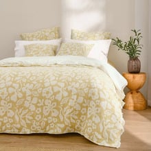 Vista Cotton Jacquard Reversible European Pillowcases (Set of 2)